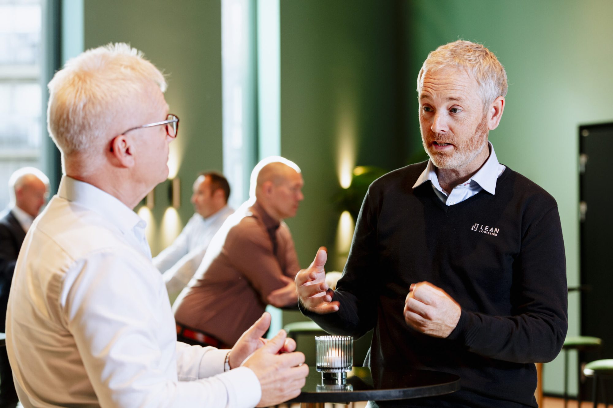 Partnerne i Lean Logistikk i samtale