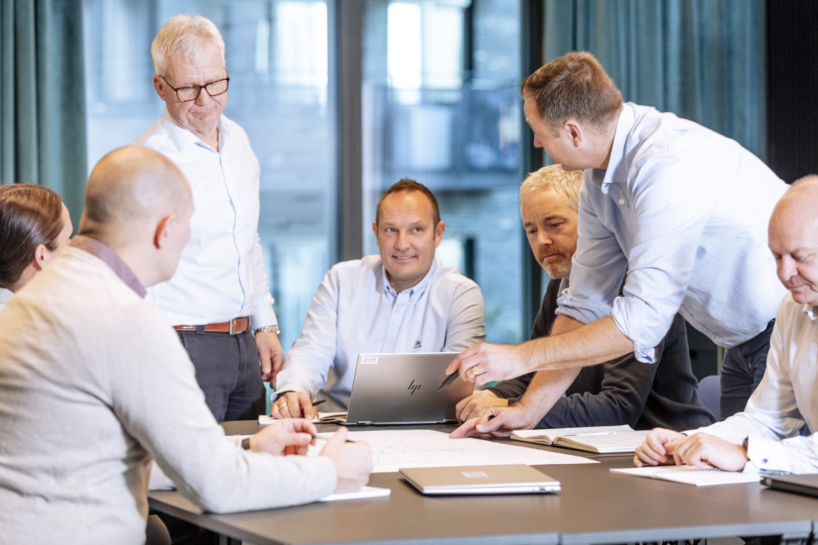 Workshop med kunde hos Lean Logistikk
